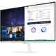 Monitor LED 27'' Samsung Smart M5 Blanco