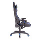 Silla 1337 Industries GC790/BL Negra/Azul