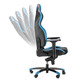 Silla Sparco Gaming Grip - Negra / Azul