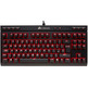 Teclado Corsair K63 Negro/Rojo