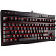 Teclado Corsair K63 Negro/Rojo