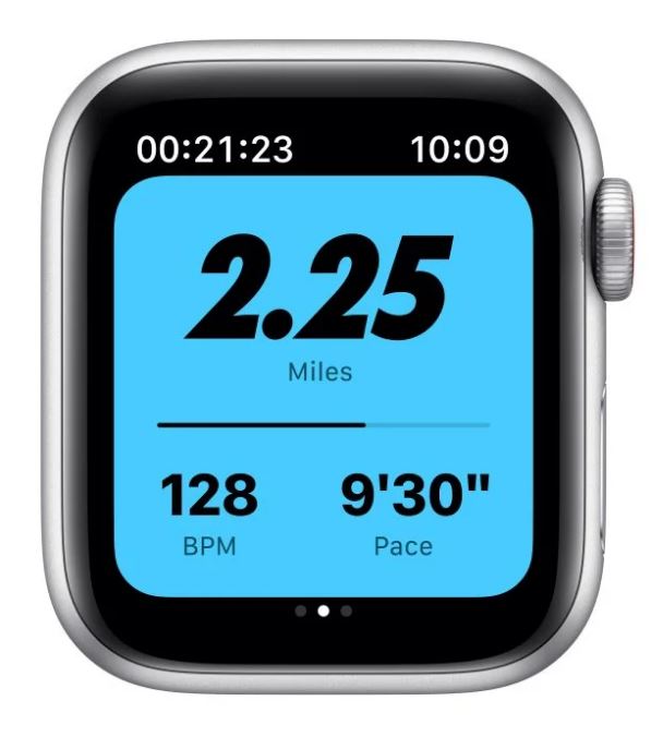 Apple Watch SE GPS/Cellular 40mm Caja Aluminio Plata Nike