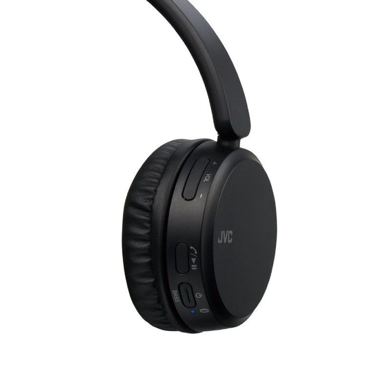  JVC HAEN15 Auriculares deportivos, inalámbricos, Bluetooth 5.0,  boquilla suave segura y cómoda para auriculares, micrófono y mando a  distancia (negro) : Electrónica