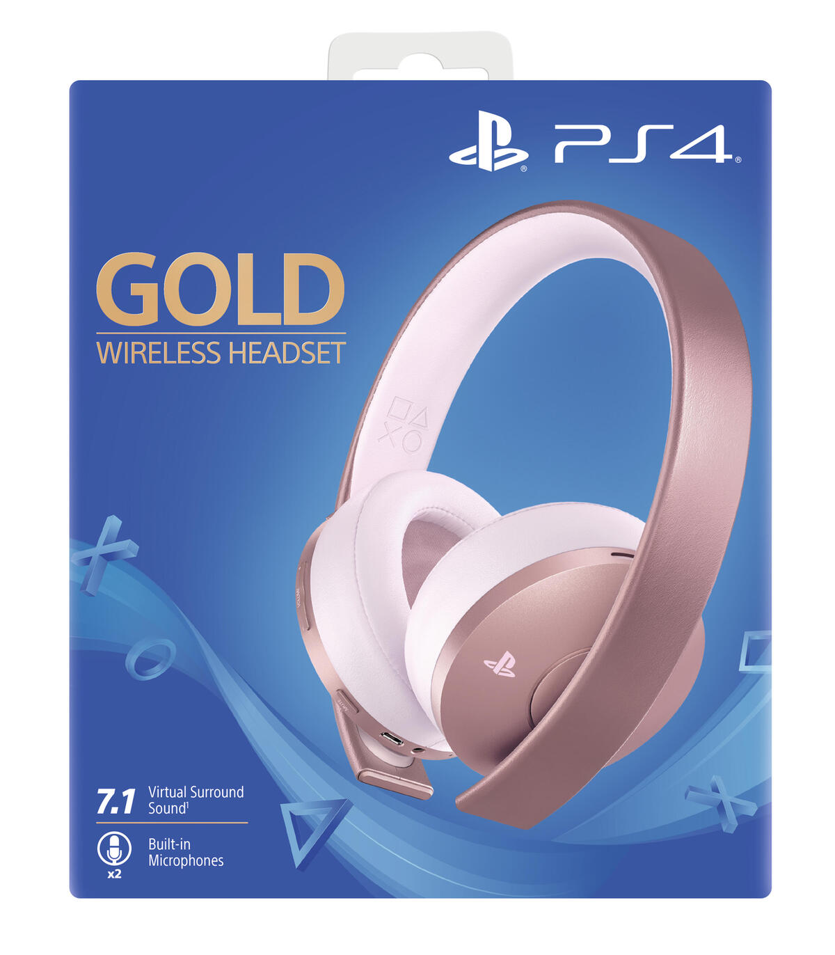 Sony PlayStation Gold Auriculares inalámbricos 7.1 Sonido Surround PS4  Nueva Versión 2018