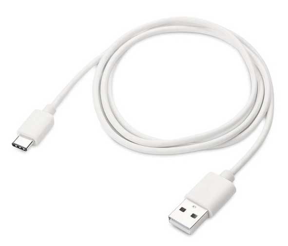 Cable USB Tipo C (1m) Blanco 