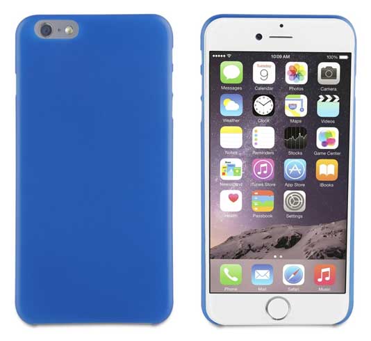 Funda Ultrafina Classic Azul Oscuro Iphone 6 Plus Muvit