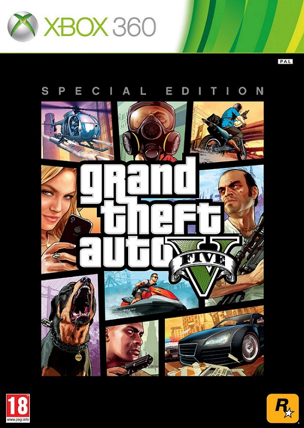 Grand Theft Auto V Xbox 360 Edición Especial 3316