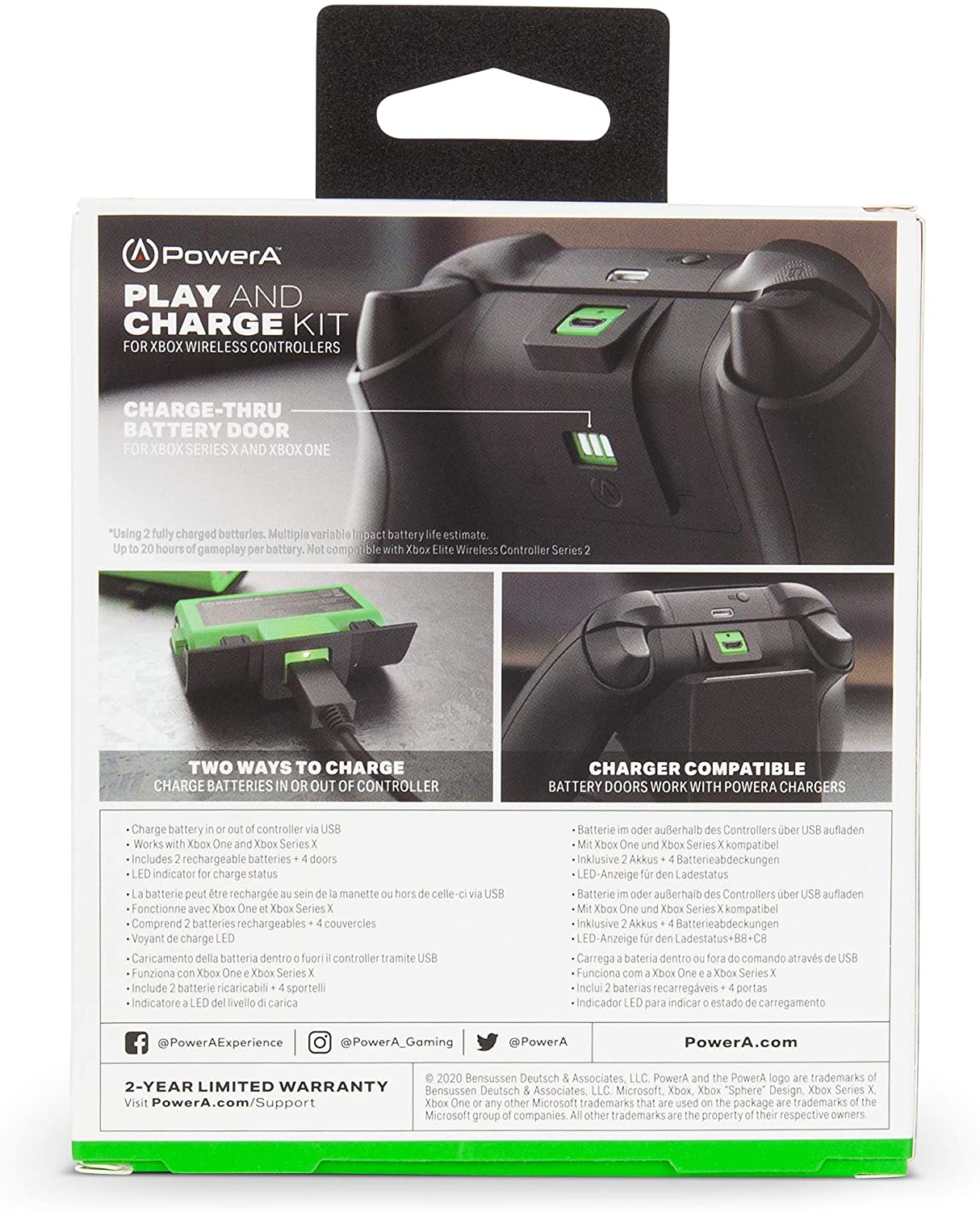 Unboxing Kit CARGA Y JUEGA para Xbox Series X / S 