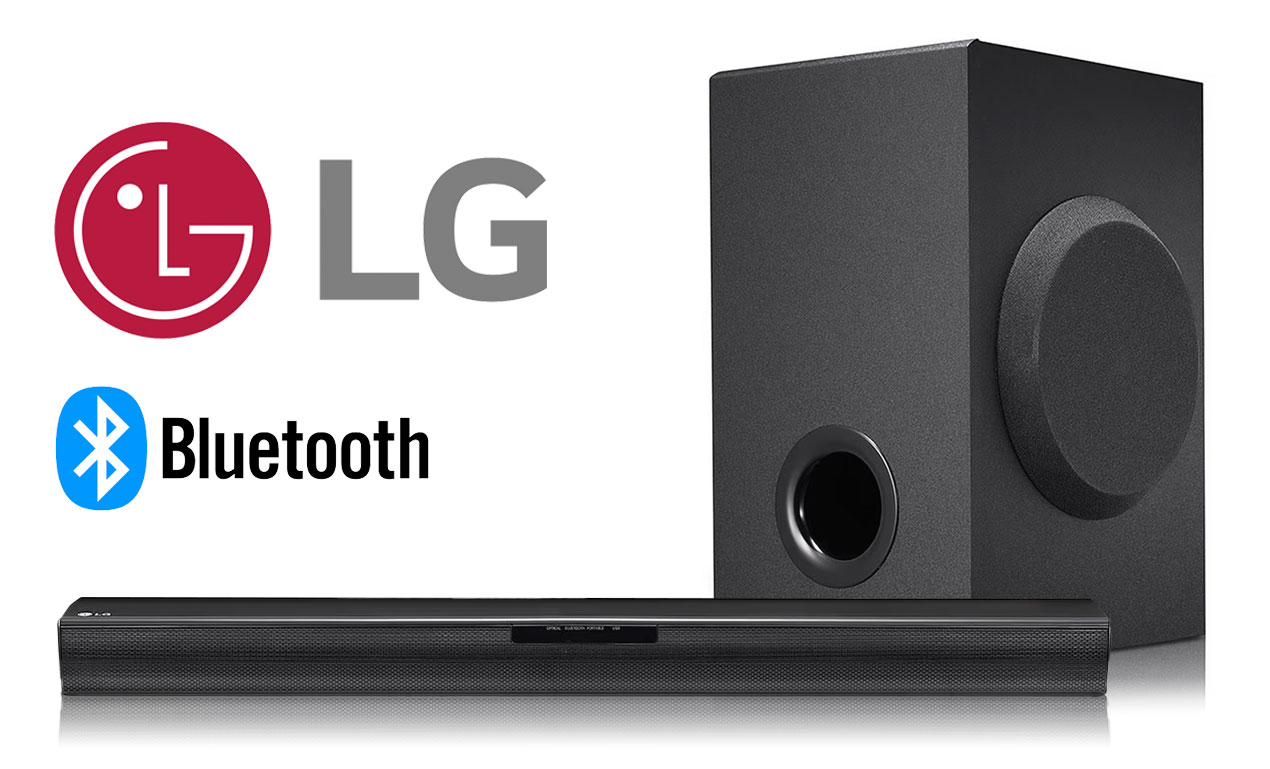 Barra de Sonido LG SQC1 2.1 Bluetooth 160W