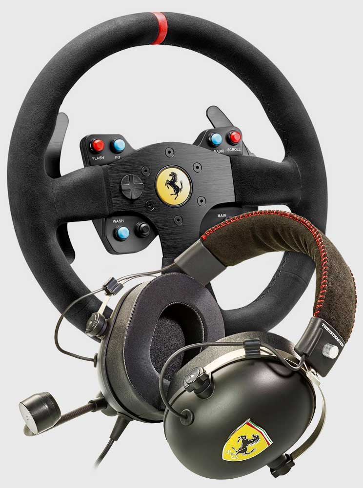 Thrustmaster Race Kit Ferrari 599X Evo Edition Alcantara