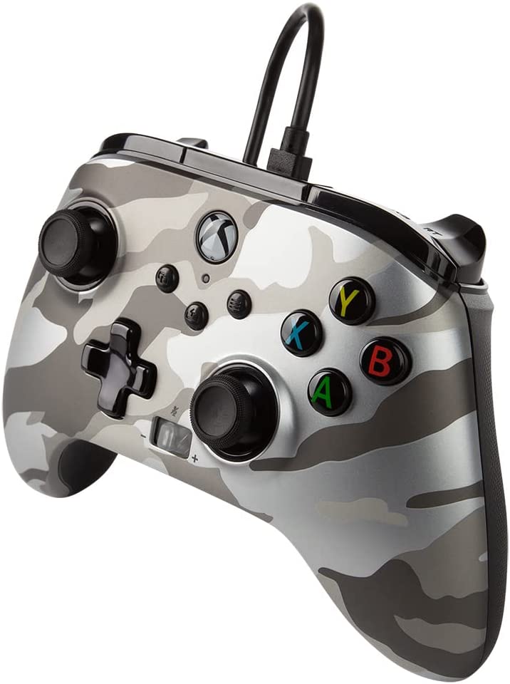 Power A Enhanced Wired Controller Artic Camo Xbox Series X S