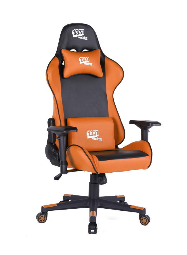 Silla 1337 Industries GC780BL - Naranja/Negra