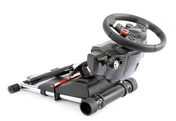 Comprar Soporte para Volante y Pedales PowerGaming GT Deluxe Wheel Stand -  PowerPlanet